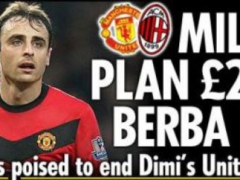 &quot;Berbatov pleaca din IADUL de pe Old Trafford!&quot; Milan da 20 de milioane pe el!