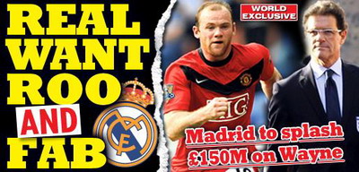 Real Madrid Wayne Rooney