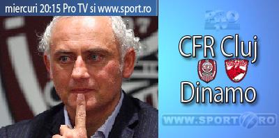 Andrea Mandorlini CFR Cluj Dinamo Ousmane N Doye
