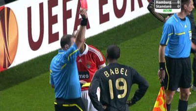 Liverpool protesteaza! Vezi pentru ce a fost eliminat BABEL cu Benfica! Merita rosu?