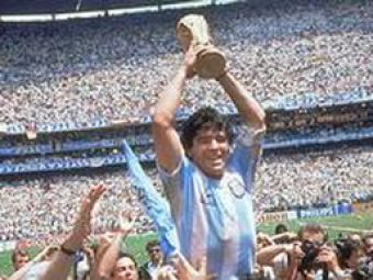 Maradona, din nou THE BEST! Vezi aici top 10 cei mai tari jucatori de la mondiale!
