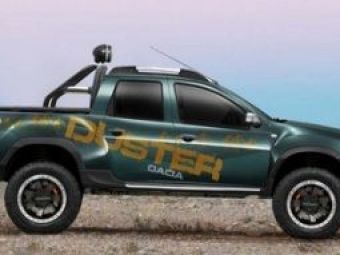 FOTO! Dacia Duster - varianta pick up! ITI PLACE?