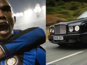 Eroul lui Inter a ramas fara Bentley: hotii i-au furat masina lui Eto'o!
