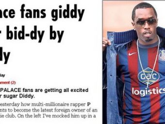 P Diddy vrea sa cumpere Crystal Palace!