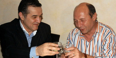 Gigi Becali Mark Wotte Steaua Traian Basescu Universitatea Craiova