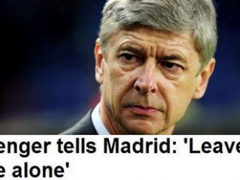 Wenger refuza Realul: &quot;240 de milioane de lire nu iti asigura trofeul Champions League!&quot;