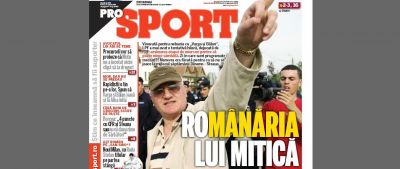 ProSport: RoMANARIA lui Mitica! Alt campionat decis in birouri?