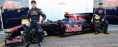Jaime Alguersuari Sebastien Buemi Toro Rosso