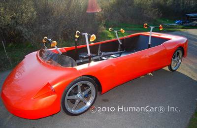 Chuck Greenwood HumanCar masina electrica masina viitorului
