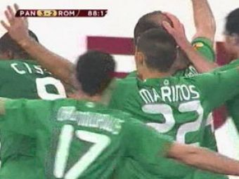 VIDEO / Panathinaikos, cosmar pentru Dinamo si Roma! PAO 3-2 Roma