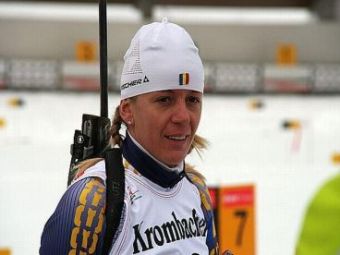 Eva Tofalvi, locul 19 in proba de urmarire 10 kilometri a concursului de biatlon de la JO