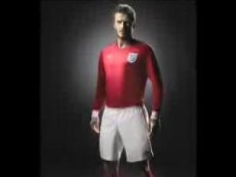 VIDEO! Sedinta FOTO de senzatie cu Beckham, Rooney si Gerrard in noul echipament al Angliei!