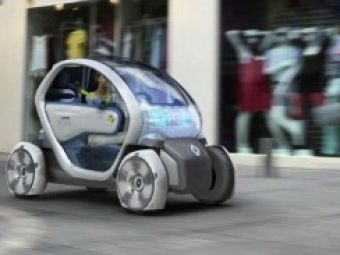 Masina-scuter Twizy va fi lansata de Renault in 2011! Vezi VIDEO aici!