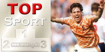 Vezi &quot;golul imposibil&quot; al lui Van Basten in TOP 10 GOLURI la Europene