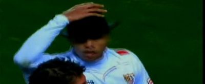 VIDEO Jos Palaria pentru Luis Fabiano! Vezi cum a sarbatorit golurile cu Getafe!