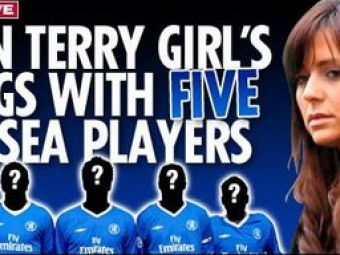 Amanta&nbsp;lui John Terry s-a culcat cu 5 jucatori de la Chelsea! Cine sunt?