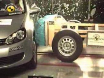 Vezi aici Crash Testul cu VW Golf 6, cea mai sigura masina!