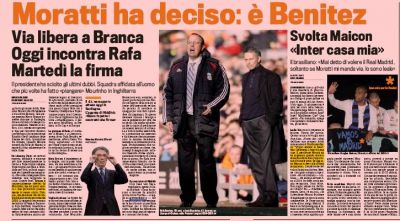 Inter Milano Rafa Benitez