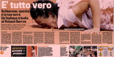 Francesca Schiavone Roland Garros Samantha Stosur