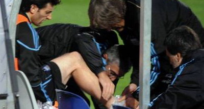 Diego Milito s-a accidentat la antrenamentul Argentinei!&nbsp;FOTO