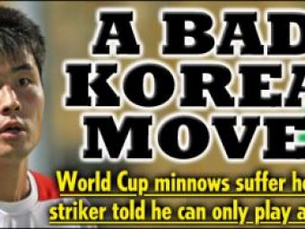 PREMIERA! Coreea de Nord va juca la Mondial cu un atacant in poarta! Cate va lua de la Brazilia, Portugalia si Coasta de Fildes? :)
