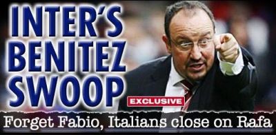 Inter Milano Liverpool Rafa Benitez