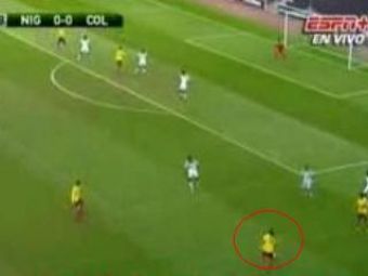 CE TORPILA! Dayro Moreno, aproape de golul sezonului in Nigeria 1-1 Columbia! VIDEO &nbsp;