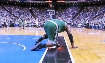 Boston Celtics Glen Davis ko lovitura NBA