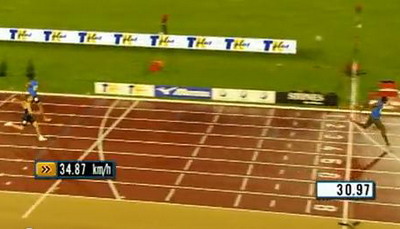 Usain Bolt - foarte aproape sa doboare recordul mondial pe 300 de metri!&nbsp;VIDEO
