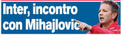 Inter Milano Sinisa Mihajlovic