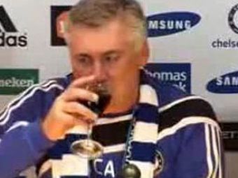 VIDEO Ancelotti, noul Mourinho: nu i-a placut vinul englezilor! &quot;Vin de rahat!&quot;
