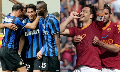 AS Roma cristi chivu Inter Milano Jose Mourinho