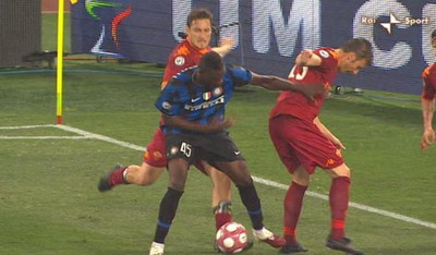 AS Roma Francesco Totti Mario Balotelli