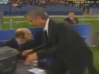 VIDEO&nbsp;Mourinho show in finala&nbsp;Cupei!&nbsp;S-a dus sa vada reluarea la golul lui Milito!