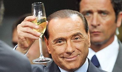Berlusconi il da afara pe Leonardo de la Milan!