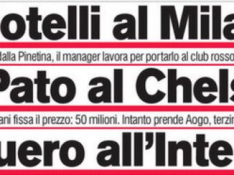 Mutarile verii in Italia: Balotelli la Milan, Pato la Chelsea si Aguero la Inter! 