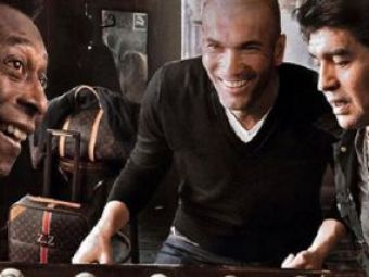 Sfanta Treime a fotbalului! Pele, Maradona si Zidane intr-o super campanie! VIDEO: