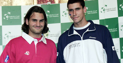 Roger Federer Victor Hanescu