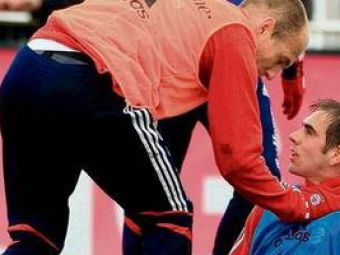 VIDEO Scandalos! Robben i-a pus mana in gat lui Lahm!