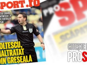 Sambata in ProSport / Coltescu, maltratat din greseala!