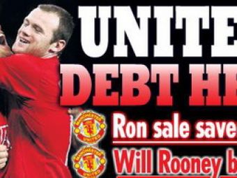 United ar putea sa-l vanda pe Rooney pentru a scapa de datorii!