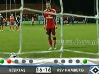 Au batut penalty-uri pana s-au plictisit! 33 de penalty-uri! VIDEO Besiktas 16-17 Hamburg!