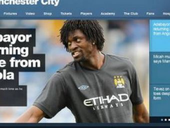 Manchester City anunta ca Adebayor se intoarce acasa din Angola!