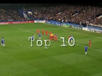 VIDEO: Top 10 cele mai TARI goluri in 2009 din lovitura libera!