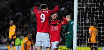 VIDEO&nbsp;Manchester invinge de Boxing Day! Vezi ce goluri au dat Rooney si Berbatov!