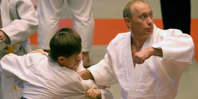 Putin si-a etalat din nou muschii.... la judo! VIDEO: