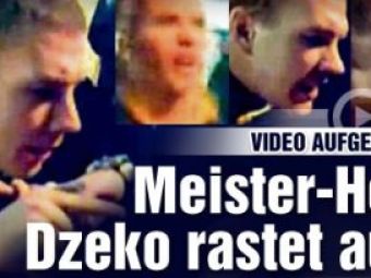VIDEO! Dzeko, starul Bosniei, a sarit la gatul unui fan pentru ca l-a injurat de mama: &quot;Iti smulg limba din gura&quot;