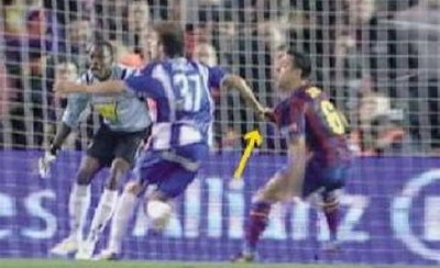 FOTO Cum arata Barcelona Realului ca a primit corect penalty cu Espanyol!
