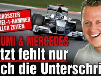 Nemtii sunt siguri: Schumacher a batut palma cu Mercedes!