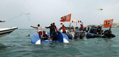 Class One World Powerboat Dubai Victory Jean-Marc Sanchez Mohammad Al Mehairi morti